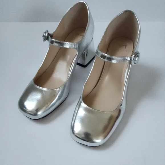 Marc Fisher Leather Mary Janes - Picture 5 of 14